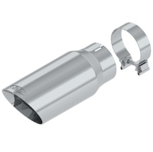 Ford Super Duty Performance Exhaust - Ford Racing - 4.5 in. Chrome-Plated Exhaust Tip - Chrome - `17-`22